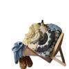 Korean Style Fair Isle Retro Loose Knit Sweater - Women's Pullover Top