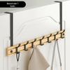 Bamboo Over-the-Door Hook Organizer
