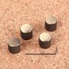 4Pcs Fashion Bronze-coloured Electric Guitar Volume Control Knobs Guitar Knobs