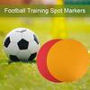 6Pcs 20CM Spot Marker Colorful Non-slip PVC Gym Classroom Activities Dance Soccer Basketball Football Sports Speed Agility Training Round Floor