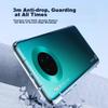 Hard to YellowCase for Huawei Mate30 Pro, Ultra-Thin Fully Transparent Borderless Hard, Shockproof Simple Design for Women And Me