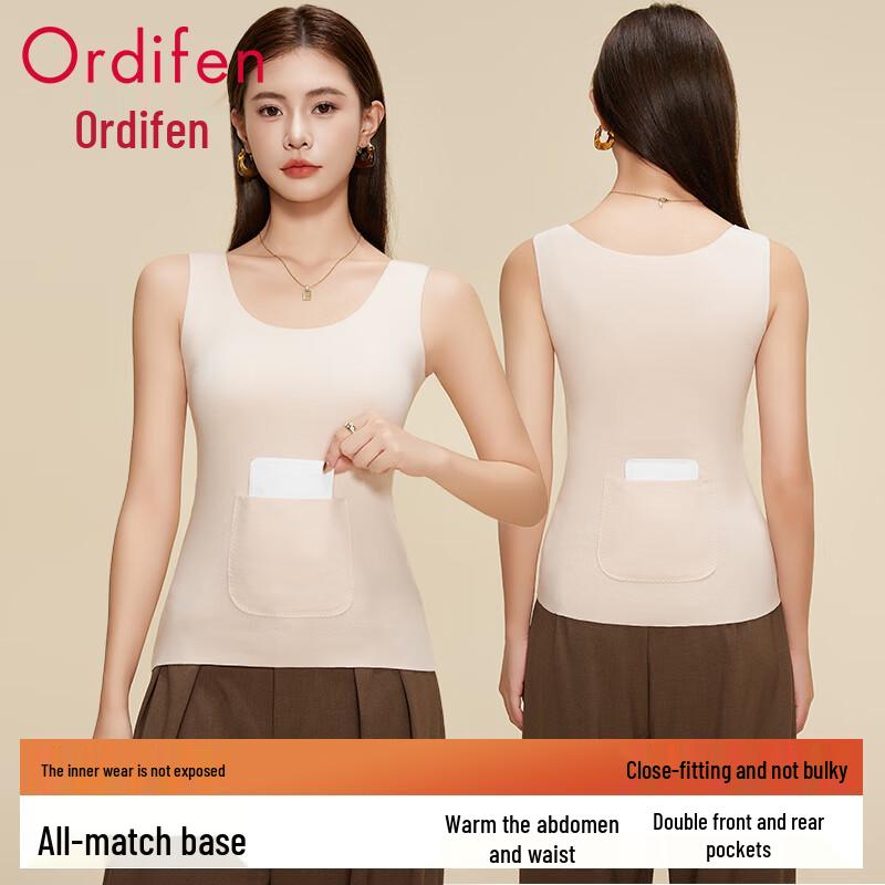 Oudifen Women s Seamless Thermal Vest M