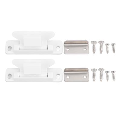 2 Sets RV Drawer Latch Oxidation Resistant Sturdy Enhanced Safety Cabinet Lock Latch for Trailer