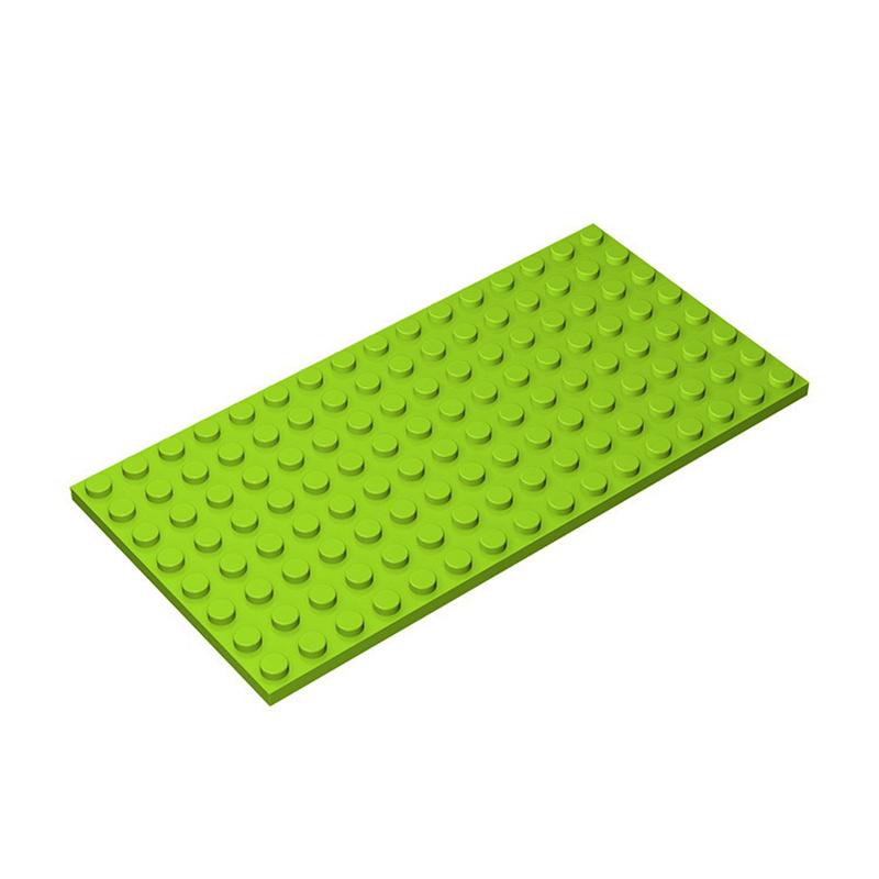 10Pcs 92438 8x16 Dots Baseplate Building Blocks Moc Plate Board Accessories Compatible with Bricks Toys Children Gift B