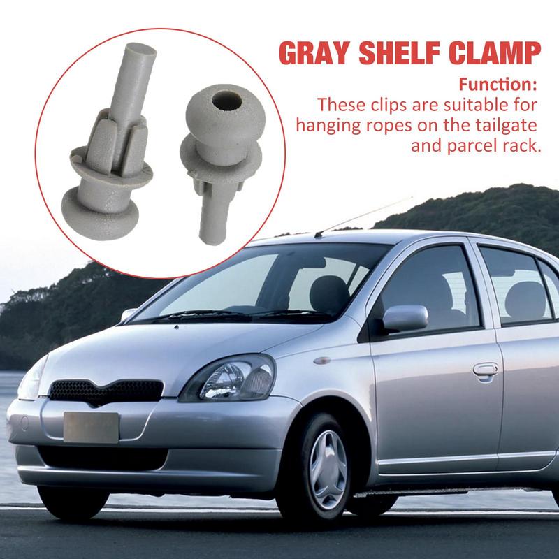 2 clip di ricambio per ripiano posteriore auto, clip di fissaggio terminale per ripiano bagagliaio per Citroen SAXO C2 C3 XSARA PICASSO