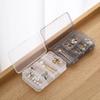 Container Plastic Case Nail Art Holder Decorations Transparent Storage Box Double Layers 10 Grids