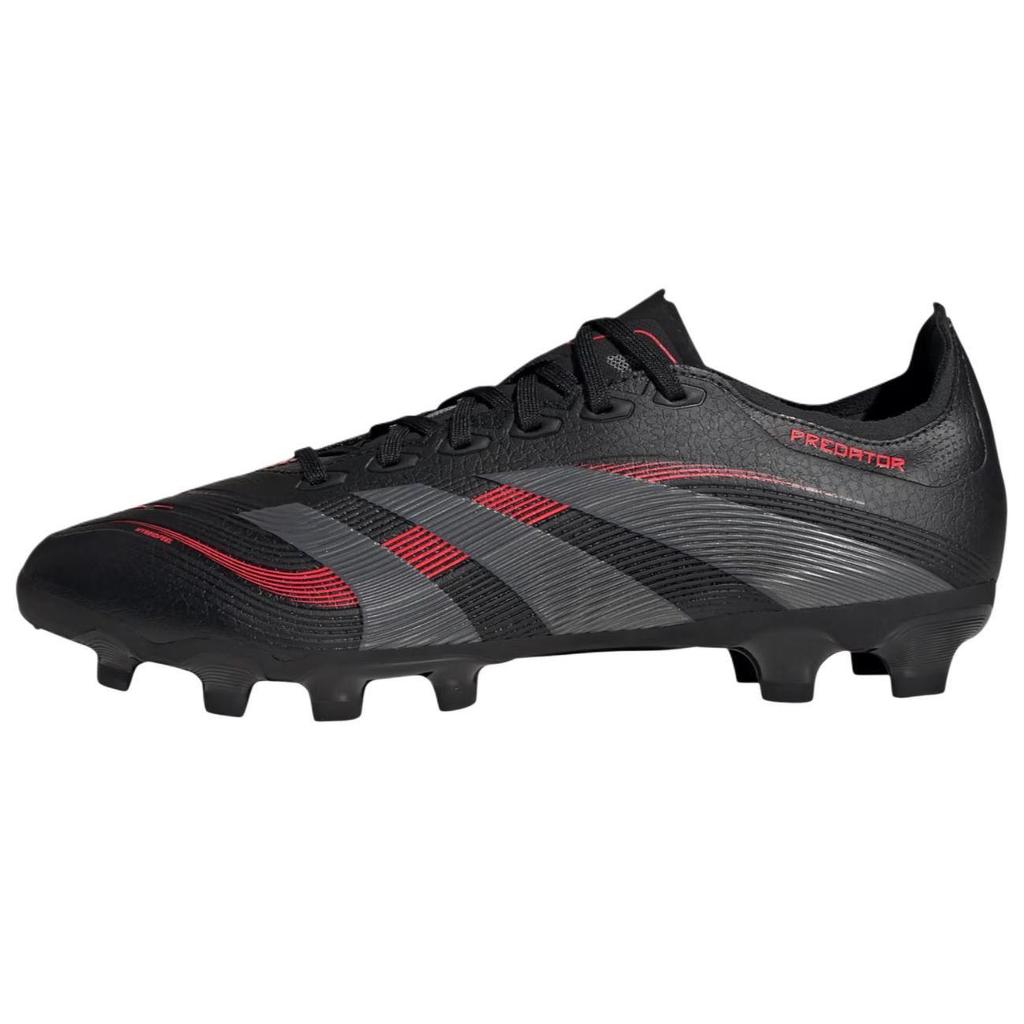 Adidas Predator League Hg Ag Soft Comfortable Non-Slip Durable Soccer Shoes Men Soccer Shoes Black ID3772