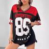 European and American Summer Refreshing Hollow Out Street Top Y2K Women's Clothing