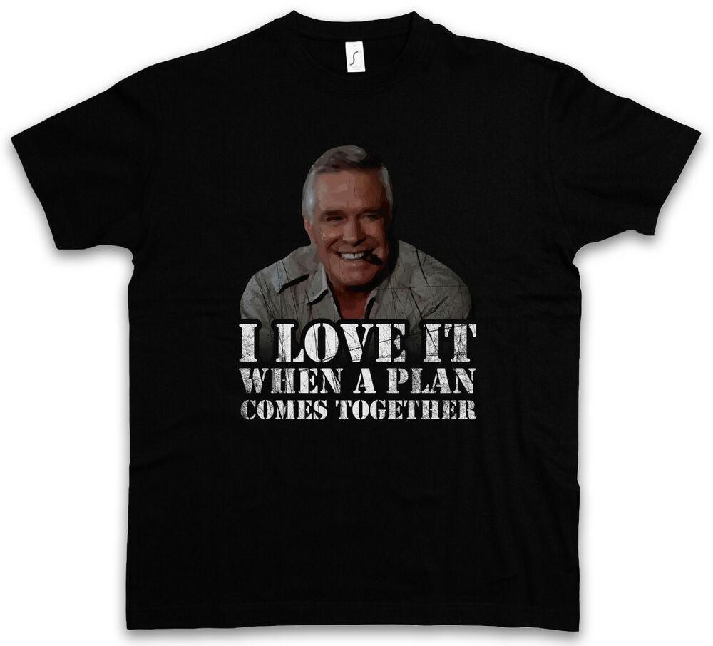 

Hannibal T-Shirt A Bus Van Car Cigar Team BA Mad John Smith Amy Murdock