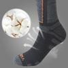 Mid-Calf Thick Terry Lined Ski Socks - Hiking Trekking Sports Socks for Men Women