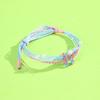 Dragon Boat Festival Tassel Pendant: Five-Color Pink Zongzi String with Gourd for Peace and Health