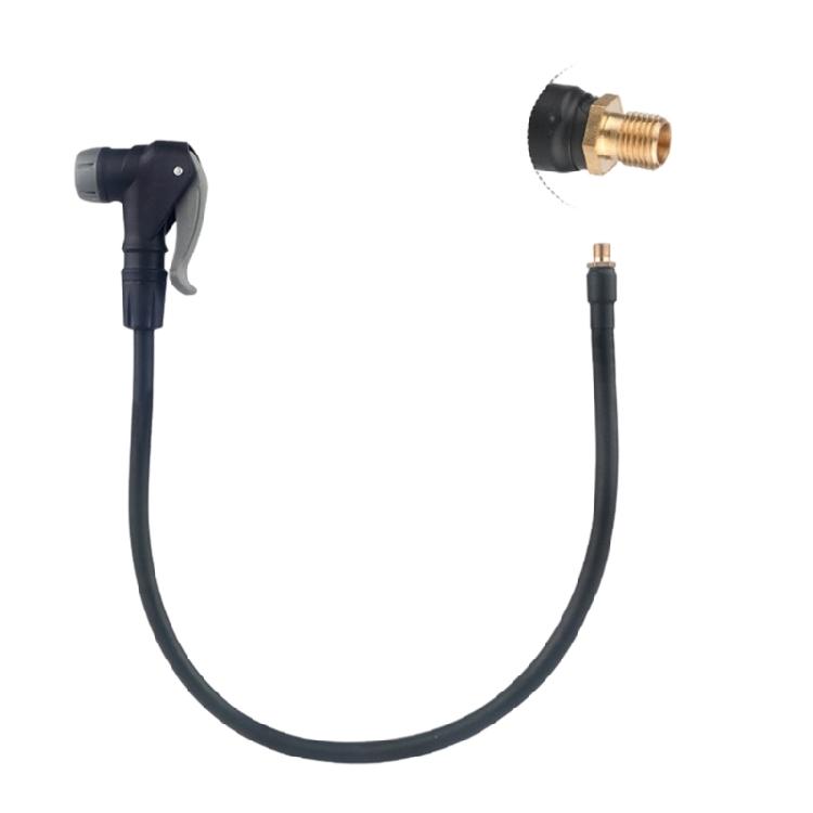 Multipurpose Tire Inflator Hose Adapter Universal Inflation Extension Tube Bicycles Tire Inflation Accessories Enduring