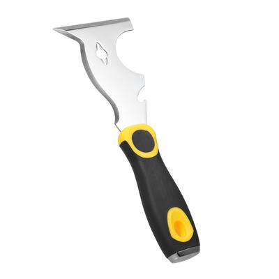 420 Stainless Steel Multifunctional Putty Shovel with Two-Color Anti-Slip Handle, Paint Scraper 10