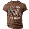 Men's Casual Round Neck Short Sleeve T-Shirt