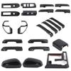 Carbon Full Trim Kit Covers For Tacoma&2025 4Runner Steering Wheel Center Consol