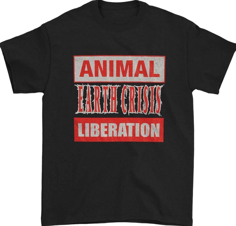 Earth Crisis Men's Animal Liberation Rock Unisex T-Shirt ZA713