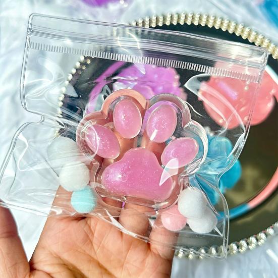Sensory Stress Toy Cat Paw Relief Toy Giant Kitten Squeeze for Kids Adults Soft Animal Claw Anxiety Reduction