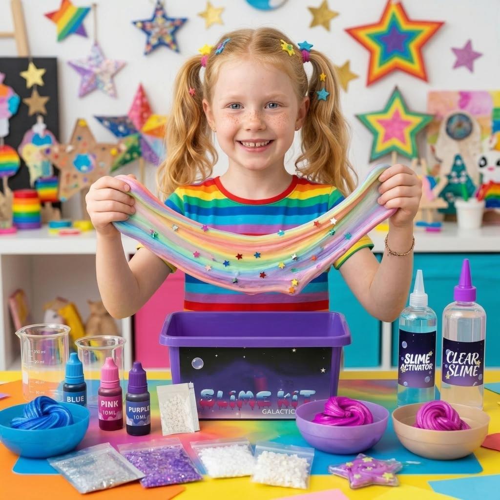 Ensemble de jouets à presser Slime Créatif Mode(350ml)