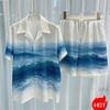 Digital Print Men's Fashion Two-Piece Shorts Set High-Quality Summer Loose Comfortable Short-Sleeve Shirt