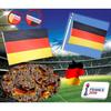 Vlag Duitsland 60 x 90 cm Duitse Vlag Supporter Wereldbeker Vrouwen FIFA 2019 Frankrijk Voetbal®