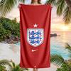 Toalla de Playa de la Selección Nacional de Fútbol de Inglaterra Suave de Microfibra Toalla de Verano Secado Rápido Absorbente para Playa Piscina Viaje