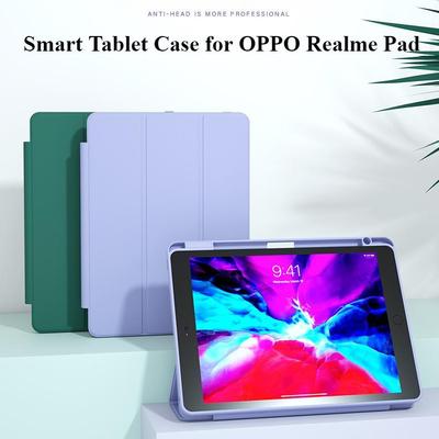 Husă din acril pentru tabletă inteligentă pentru OPPO Realme Pad Mini 8,7 inchi 2022 Husă cu suport pentru creion Husă inteligentă pentru carcasă