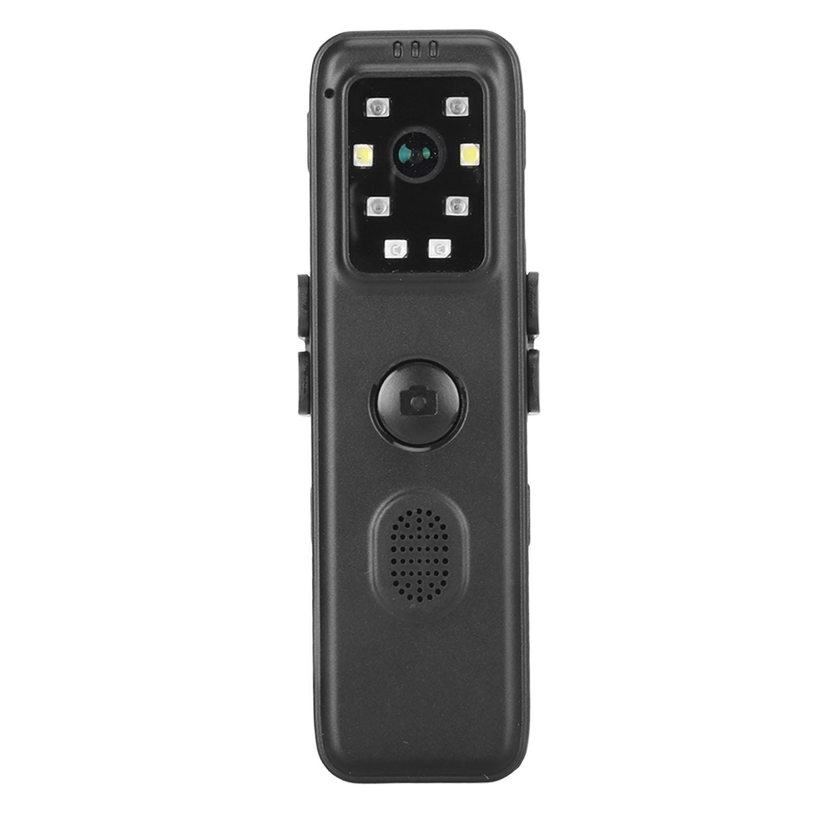 

Mini Wearable Camera 1080P 0.78in Screen Night Vision Loop Recording WiFi Back Clip Video Recorder