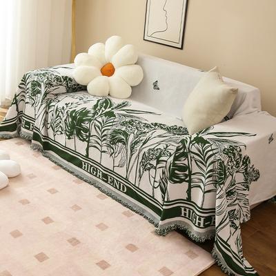 Nordic Wind and Snow Neal Hair Towel Four Seasons Universal Cat Scratch Sofa Cover Simple Modern Dustproof Sofa Cover Blanket