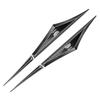 Per Cadillac Seville XT4 CT4 CT5 ATS SLR STS EXT CTS Escalade 2 Pezzi Emblemi Metallici Laterali per Auto Parafango Portiera Adesivi Decorazione