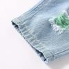 Kinder Sommer Shorts für Oberbekleidung Jeans für Herrenmode Zerrissene Midilänge Hosen Neue Kinderhosen
