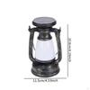 LED Vintage Design Lantern Camping Lamp Decorative Sturdy Creative Retro Landscape Decor for