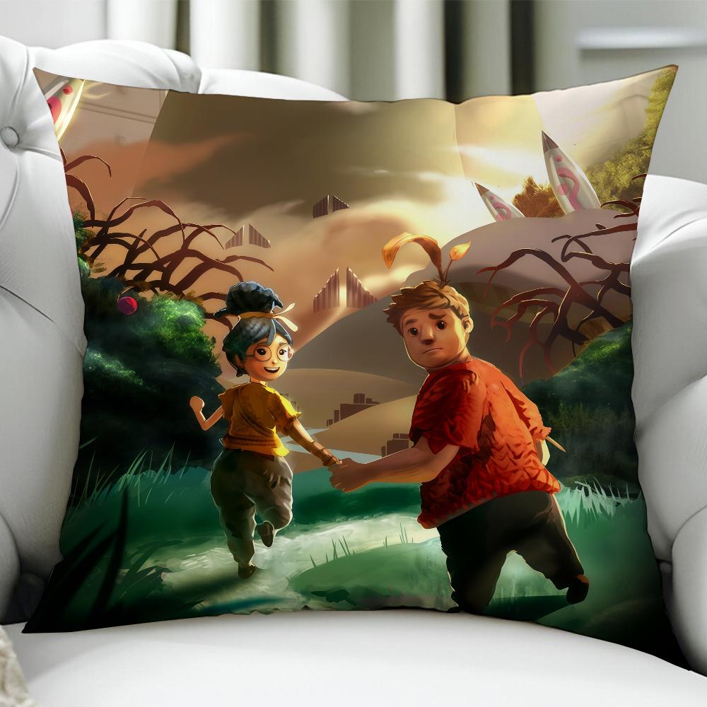 

IIt Takes Two Game cushion cover Birthday Anniversary Gifts Double Sided Printed Zipper Cushion Cover Soft Skin Bedding 30x30cm