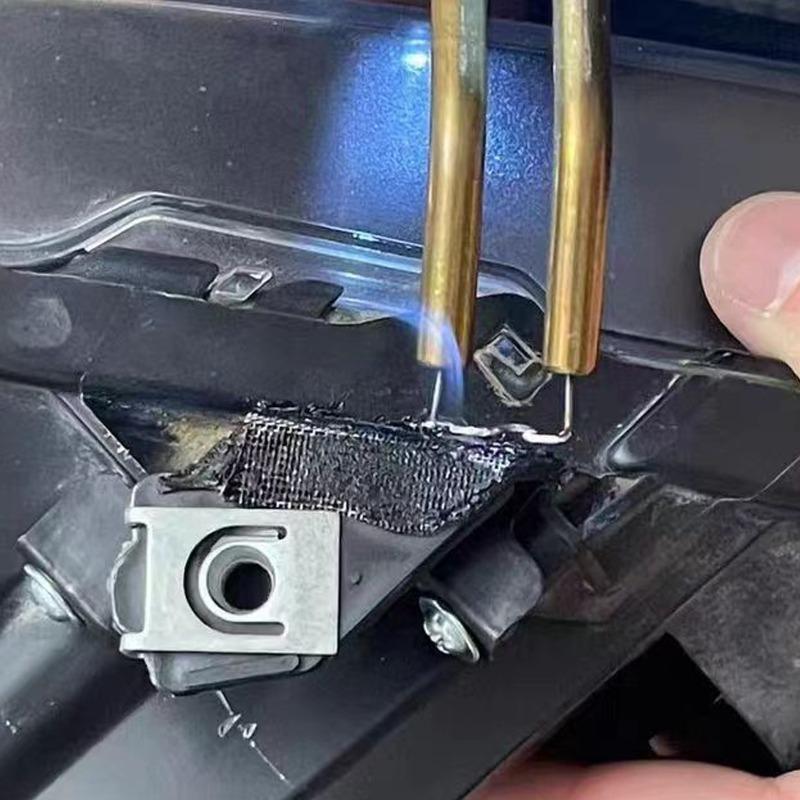 Reparasjonsnett i rustfritt stål for bilreparasjon Kan klippes Sveiset netting Bilfanger Plast Hull Sprekk Sveisemaskin