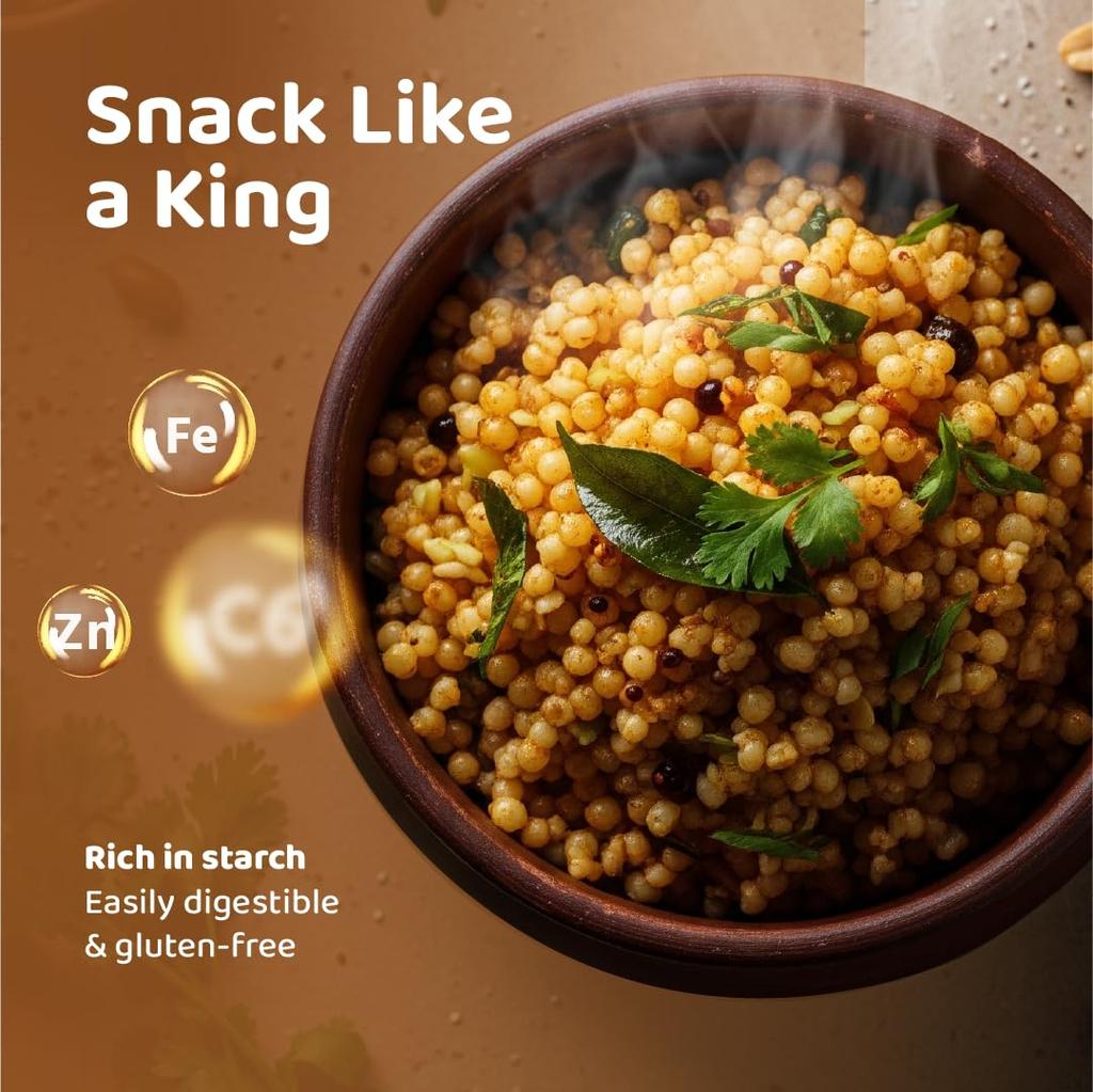 DeHaat Honest Farms Pesticide Free Sabudana (Sago) 500GM