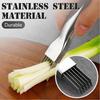 Stainless Steel Chopped Green Onion Knife Multifunctional Food Slicer Gadget