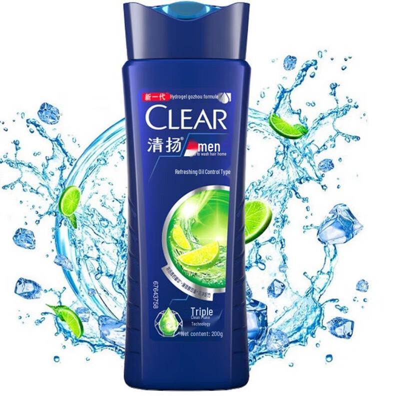 Clear Anti-Dandruff Refreshing Oil Control Shampoo 5 x 200g