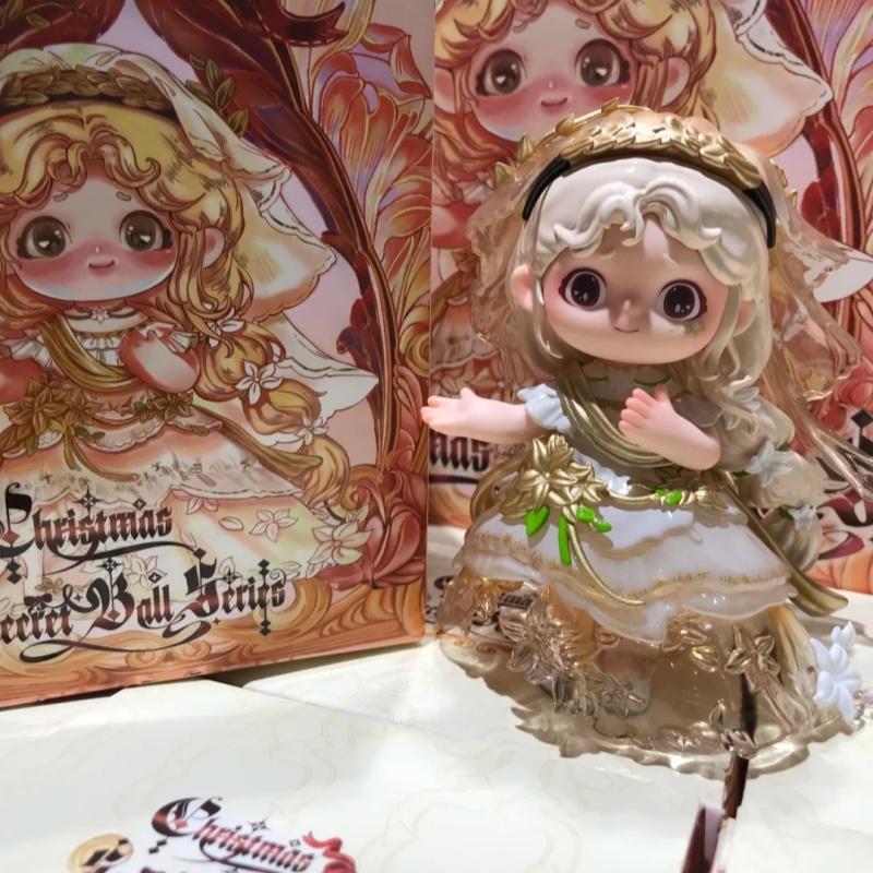 Genuine Qiaoqiao Flower Fairy Whisper Series Kawaii Anime Girl Figure Collectible Perfect Christmas Gift Toy