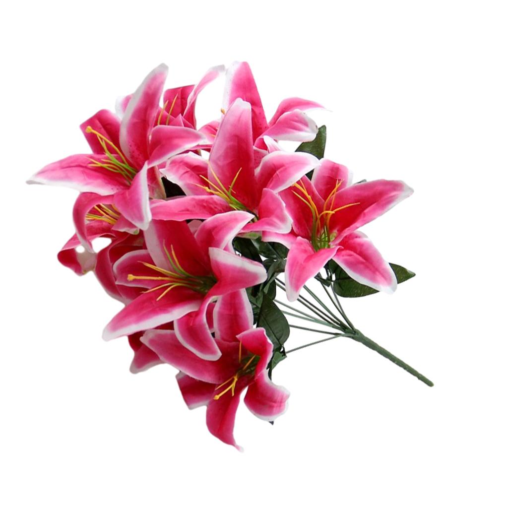 

Искусственные цветы Реалистичные и долговечные Искусственные цветы для украшений розовый