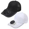 Summer Outdoor Sports Hats Sunscreen Solar Powered Fan Hat Sun Protection Hat with Solar Cool Fan Bicycling Climbing Hat