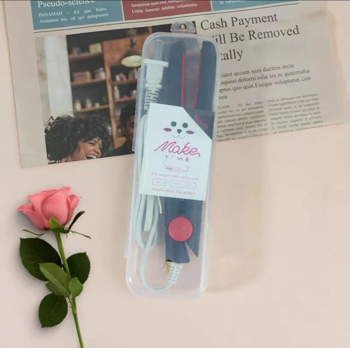 

Mini Women s Dual-Use Curling and Straightening Iron