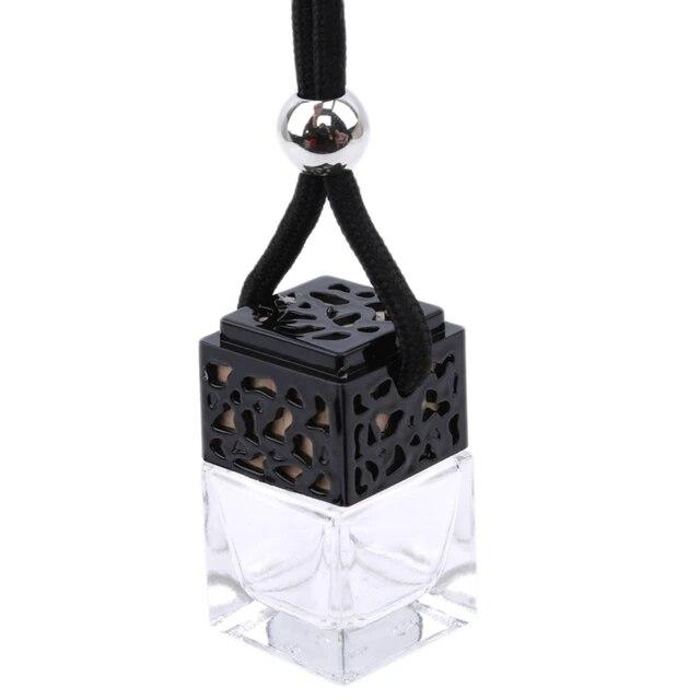 Car Hanging Perfume Empty Bottle Pendant Fragrance for Essential Oils Air Freshener Auto Ornament Car Accessories Interior