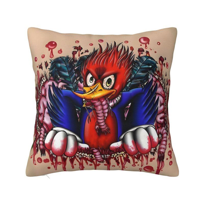 Custom Disney Woody Woodpecker IX Pillow Case for Sofa Cartoon Kawaii Anime Nordic Cushion Cover Soft Pillowcase