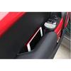 For MINI Cooper S F55 JCW F56 Accessories  Car Door Handle Storage Box For MINI F55 Mobile Phone Holder Bag Case