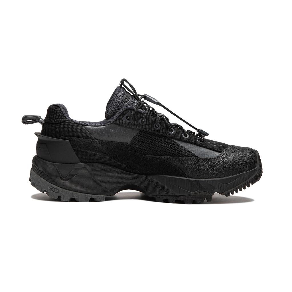 New LiNing CF Hiking Pro Shock Absorbing And Waterproof Low Top Casual Shoes Women's Black AGLU152-4
