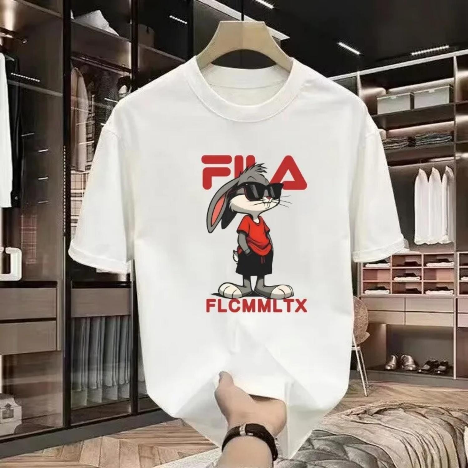 Spring and Summer 2026 - New Men s Luxury Cotton Short-Sleeved T-Shirt for Streetwear Fashion S чёрный