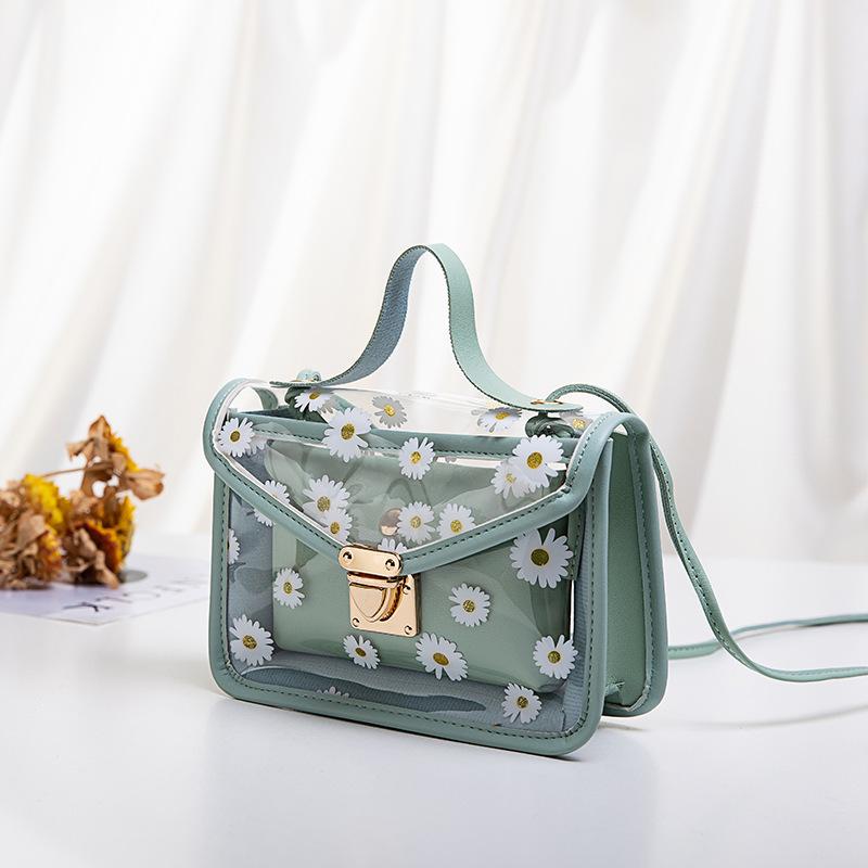 Small Daisy Women’s Summer 2023 Transparent Jelly Shoulder Bag