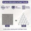 1pcs Heavy Duty Microfiber Cleaning Cloths for Kitchen Non Stick Oil Resistant Dish Drying Towels Tear Off Lazy Home Use