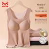 Mao Ren Damen De Samt Thermo-Camisole mit integriertem BH