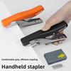 Portable Paper Stapling Machine Hand Operated Book Binding Machines Labor-Saving Stapler  Business