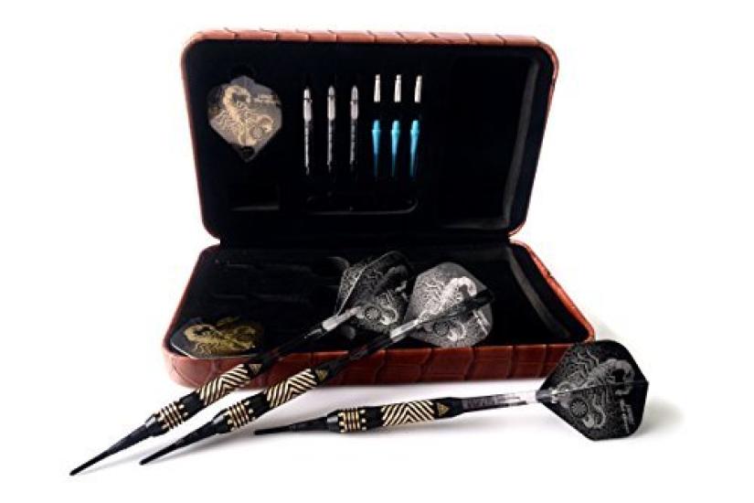 

Набор дротиков CUESOUL Black Scorpion Deluxe Soft Tip 16 г, (Б2307)